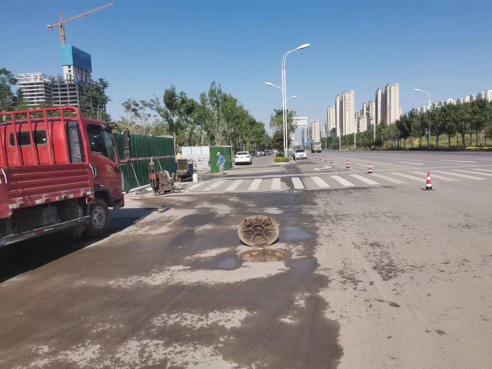 普兰店路面地基沉降注浆